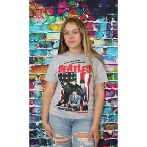 The Beatles American Tour 1964 Graphic Band Tee
